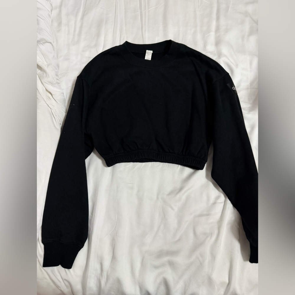 ALO Yoga Black Crop Top